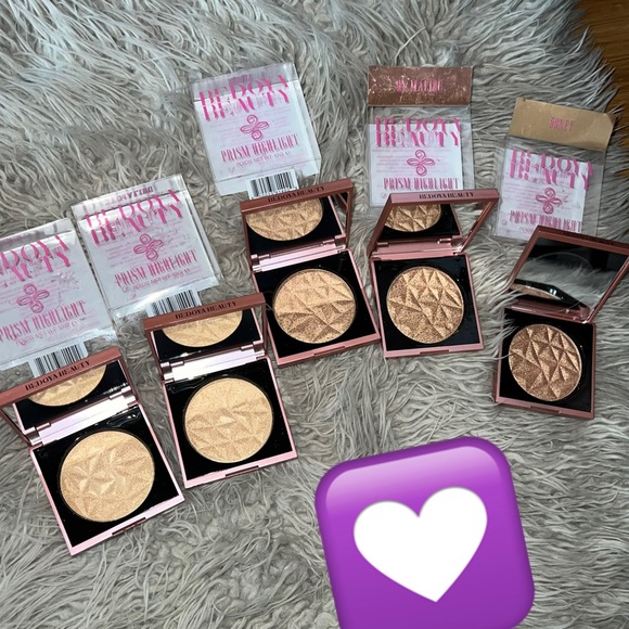 3 New Bedoya Beauty Prism highlighter: 2 Honey & 1 By Malibu - Picture 4 of 16